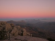 Sunset over the Andalucian mountains Spanish holiday activities near Comares