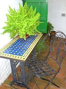 Charming detail on the terrace Guestbook: Great stay, wonderful hospitality